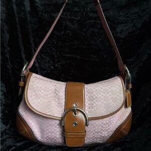 Vintage 2006 Rare Coach Soho Signature Flap